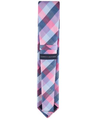 Men's Buffalo Plaid Tartan Tie