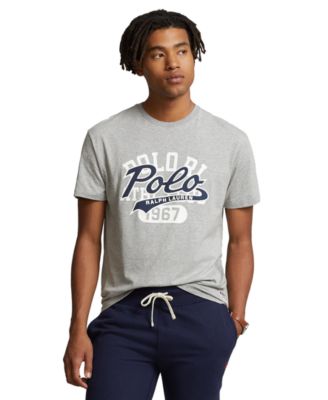 Polo Ralph Lauren - Men's Classic-Fit Stacked-Logo Jersey T-Shirt