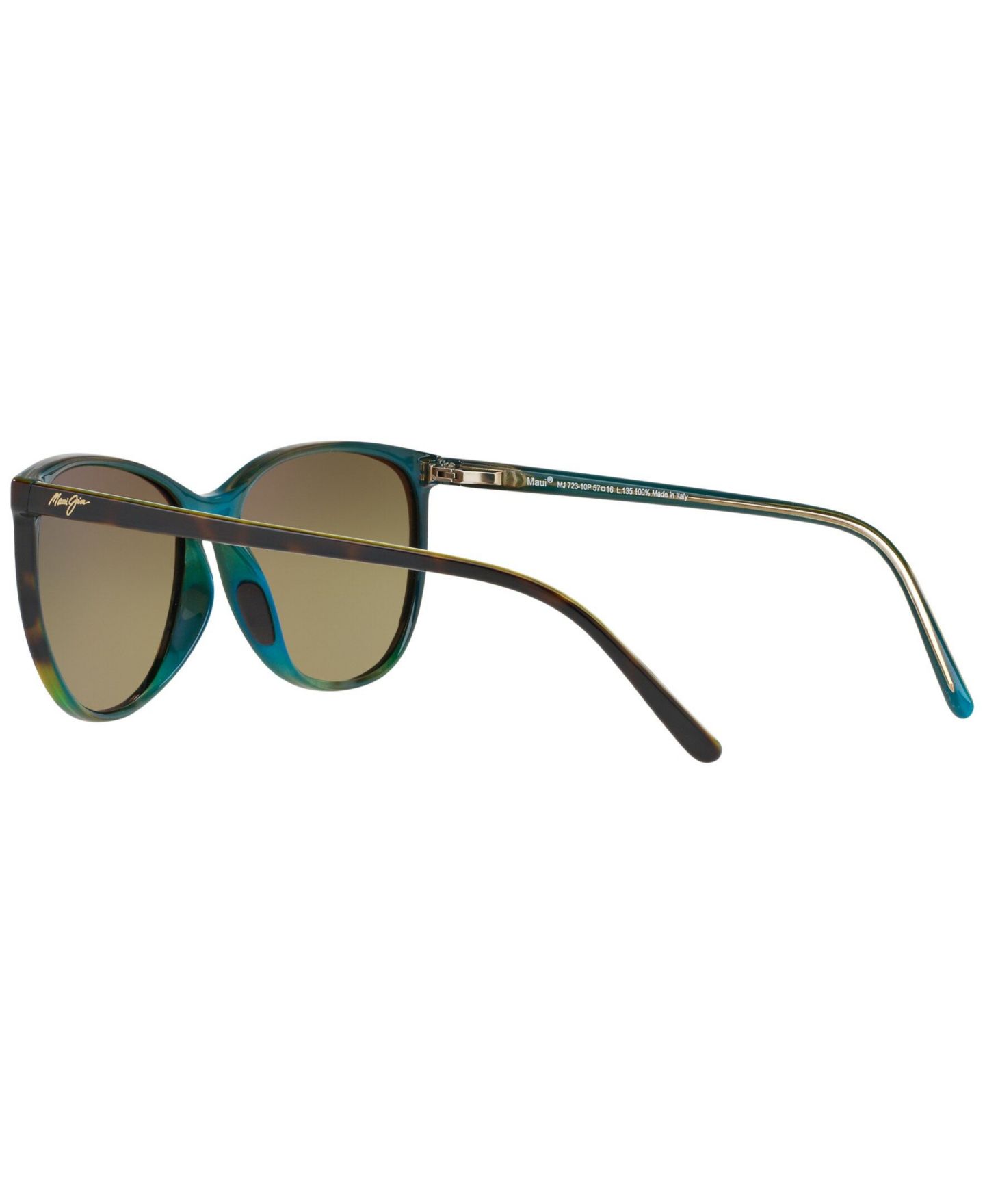 Женские солнцезащитные очки Maui Jim Ocean Polarized Sunglasses, 723, цвет: Коричневый / Бронзовый градиентный — фото 6