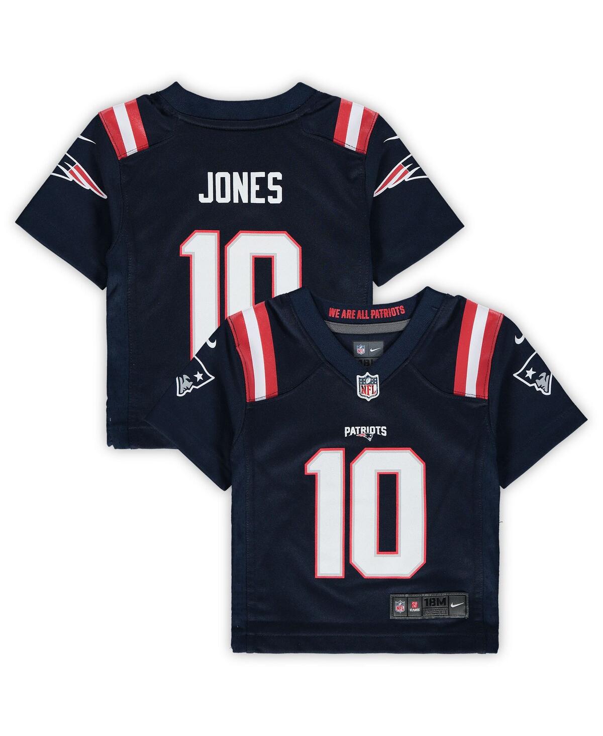 Infant Boys and Girls Nike Mac JonesNew England Patriots Game Jersey - Navy