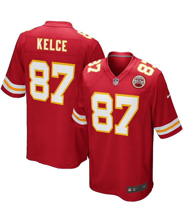 Nike Men's Travis Kelce Red Kansas City Chiefs Team Game Jersey - Macy's