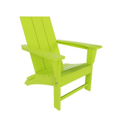 Modern Outdoor Folding Adirondack Chair (Set of 2)