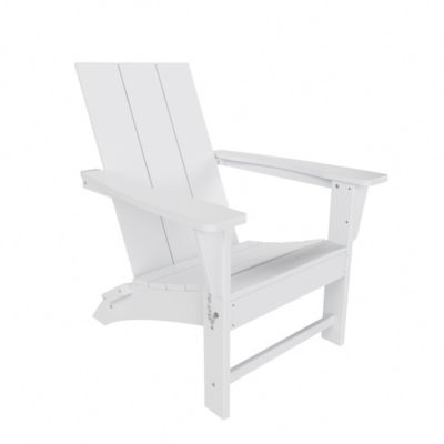 Modern Outdoor Folding Adirondack Chair (Set of 2)