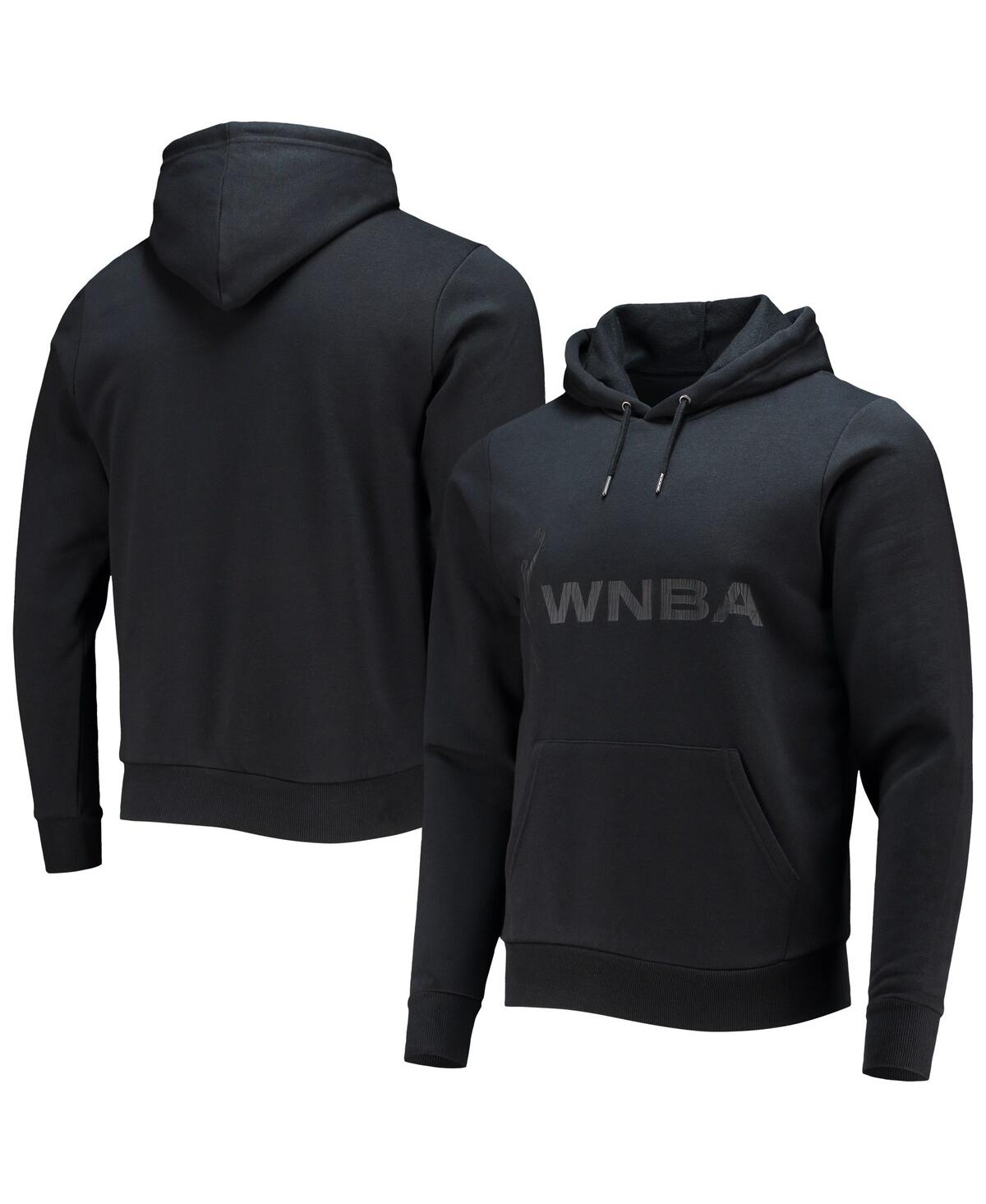 THE WILD COLLECTIVE MEN'S THE WILD COLLECTIVE BLACK WNBA CRACKED PRINT PULLOVER HOODIE
