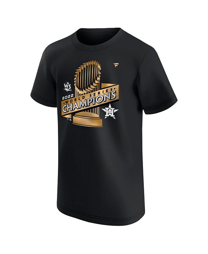 Fanatics Youth Boys Black Houston Astros 2022 World Series Champions