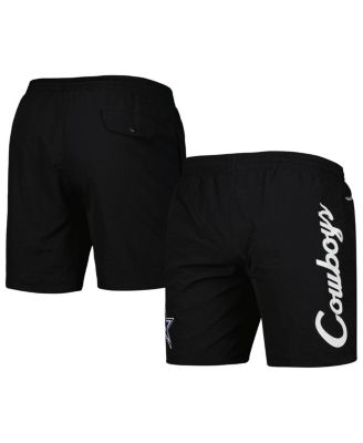 Men's Black Dallas Cowboys Team Essentials Nylon Shorts
