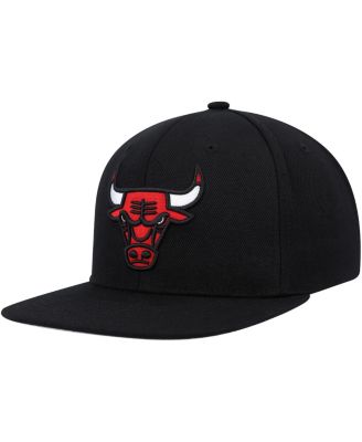 Men's Black Chicago Bulls Side Core 2.0 Snapback Hat