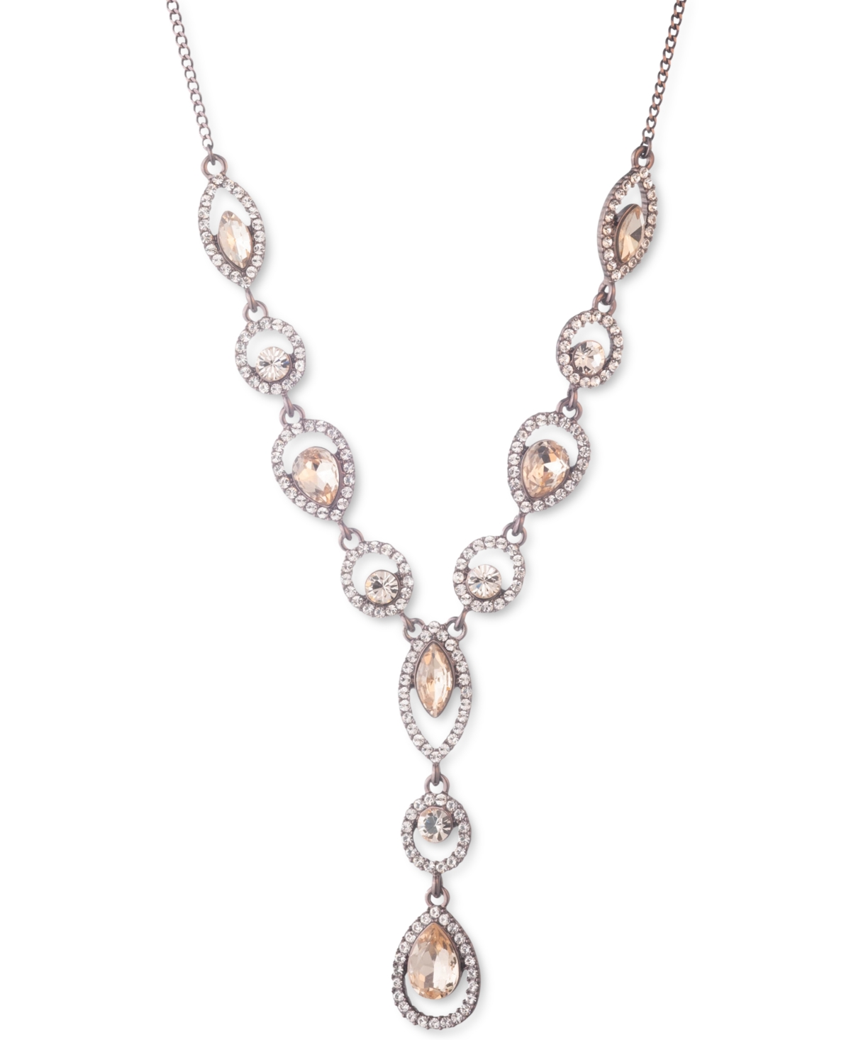 Givenchy crystal lariat necklace store