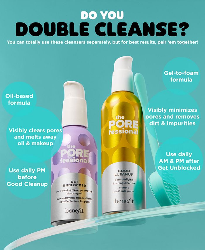 Benefit Cosmetics The POREfessional Good Cleanup PorePurifying Foaming