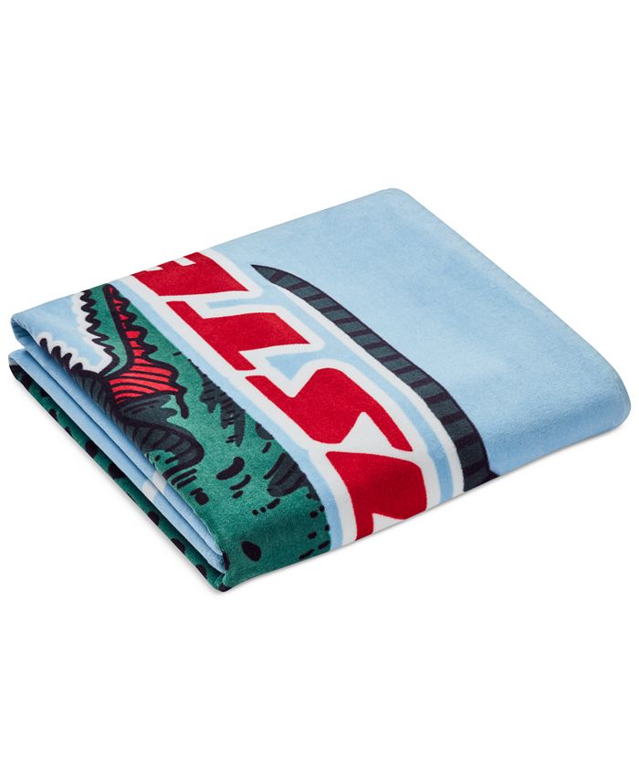 Полотенце брендовое. Lacoste Home Croc badge Signature Cotton Beach Towel.