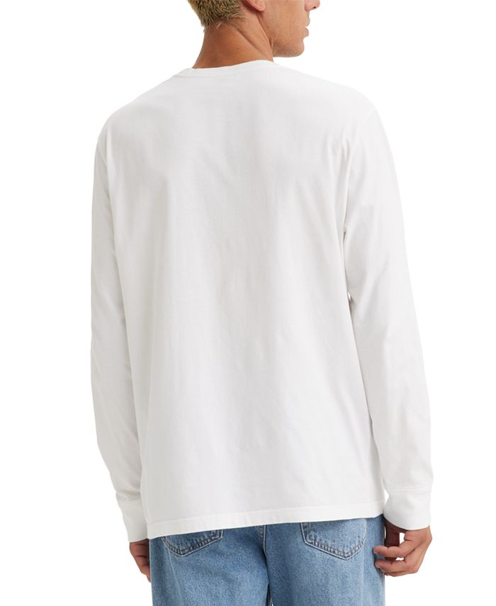 Levi's Men's Relaxed-Fit Logo Long-Sleeve T-Shirt - Macy's