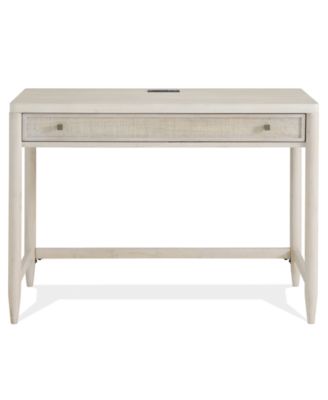 Maren 42" Wood Drop Front Drawer Writing Desk