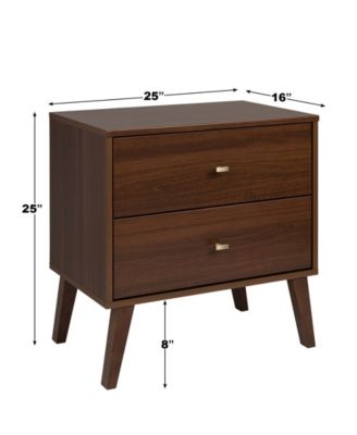 Milo 2-Drawer Nightstand
