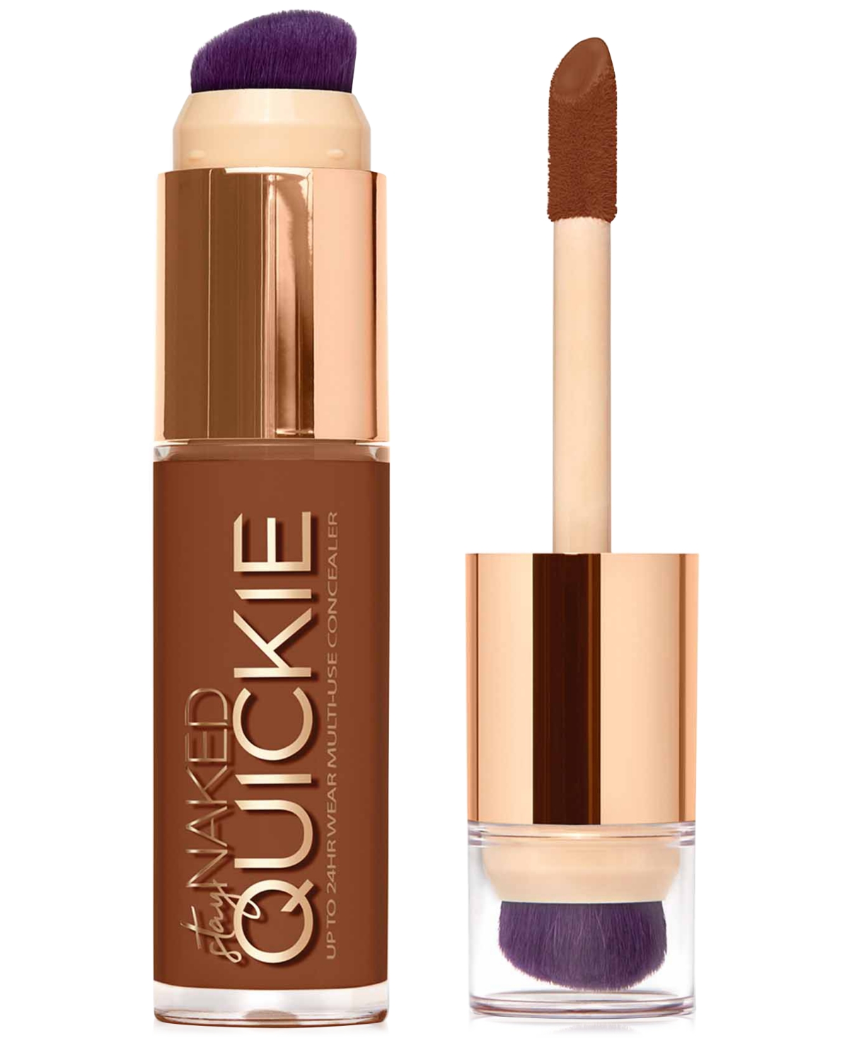 Urban Decay Quickie 24h Multi-use Hydrating Full Coverage Concealer, 0.55 Oz. In Wy (ultra Deep Warm Yellow)