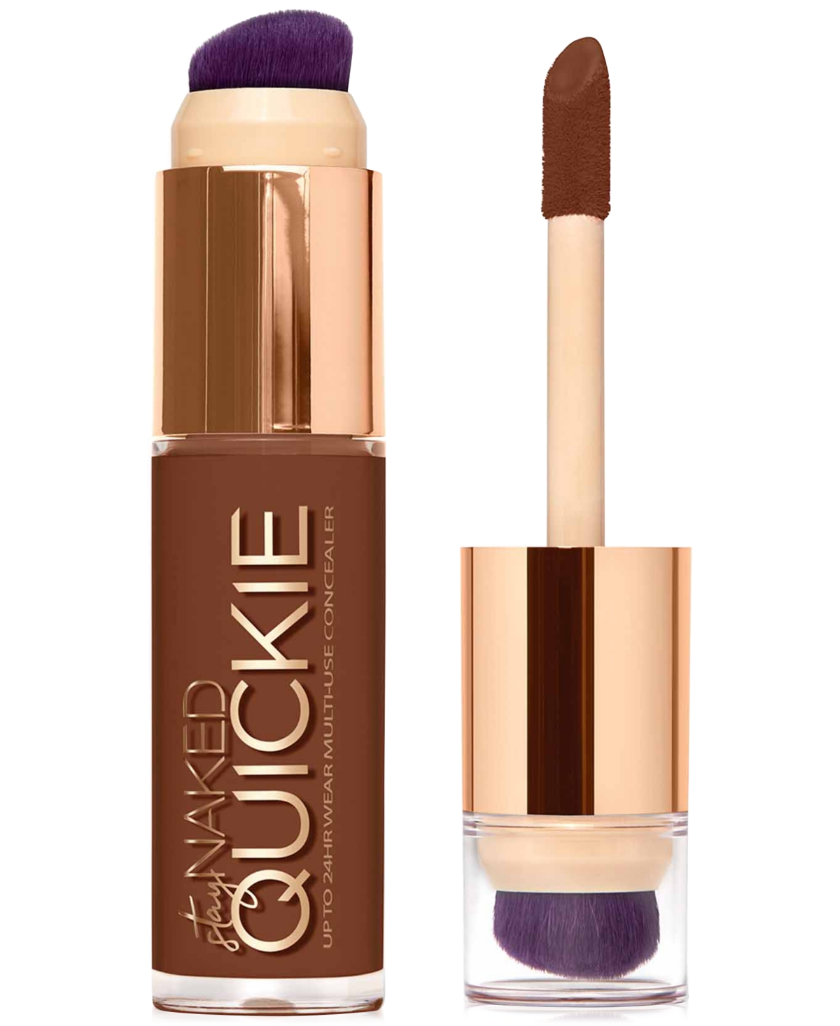Urban Decay Quickie 24h Multi-use Hydrating Full Coverage Concealer, 0.55 Oz. In Nn (ultra Deep Neutral)