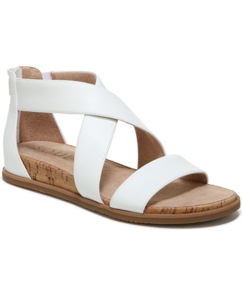 Женские сандалии Soul Naturalizer Cindi Strappy, цвет: Белая искусственная кожа