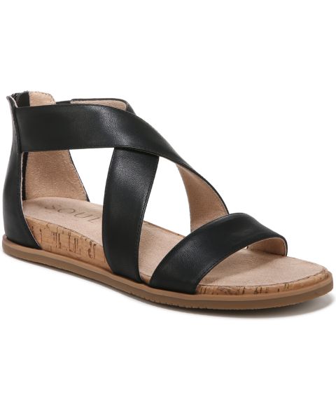 Женские сандалии Soul Naturalizer Cindi Strappy, цвет: Чёрный гладкая искусственная кожа