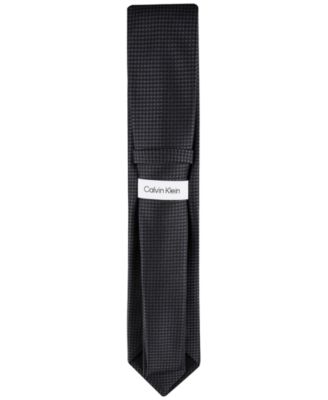 Men's Indigo Houndstooth Tie