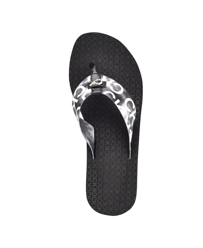 Calvin Klein Women's Meena Beach SlipOn Wedge Flip Flops & Reviews