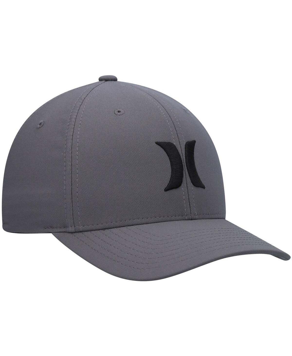 Shop Hurley Men's  Gray One And Only H2o-dri Flex Hat