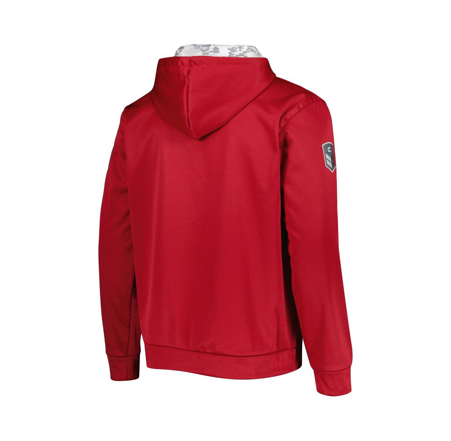 Men's Crimson Oklahoma Sooners OHT Military-Inspired Appreciation Team Color Pullover Hoodie
