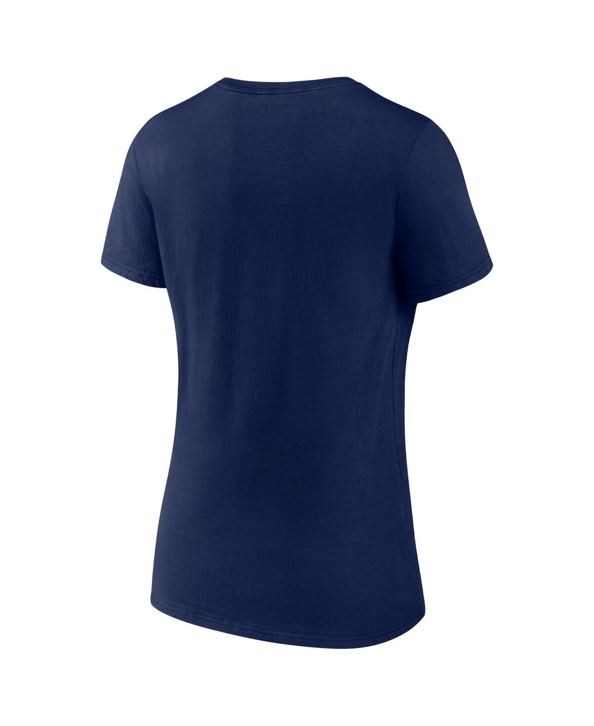 Fanatics Branded Navy Seattle Mariners 2022 Postseason Locker Room V-neck T-shirt In Navy