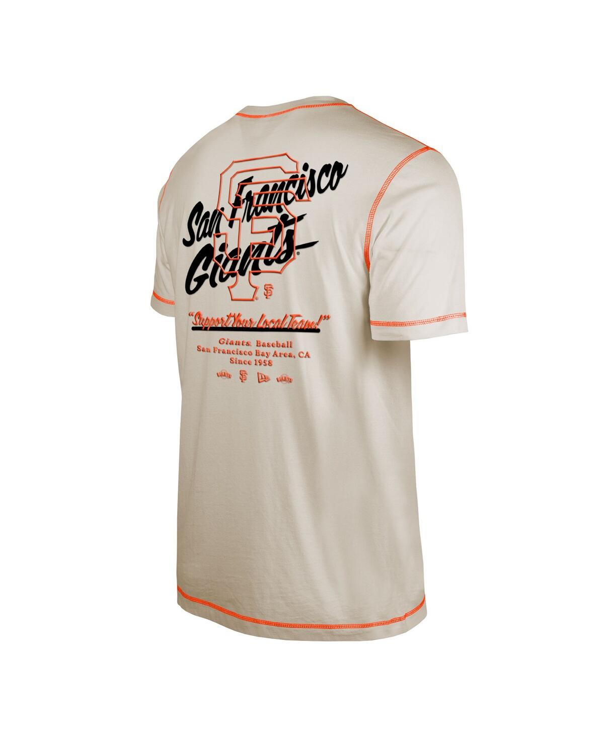 Men's New EraSan Francisco Giants Team Split T-shirt - White