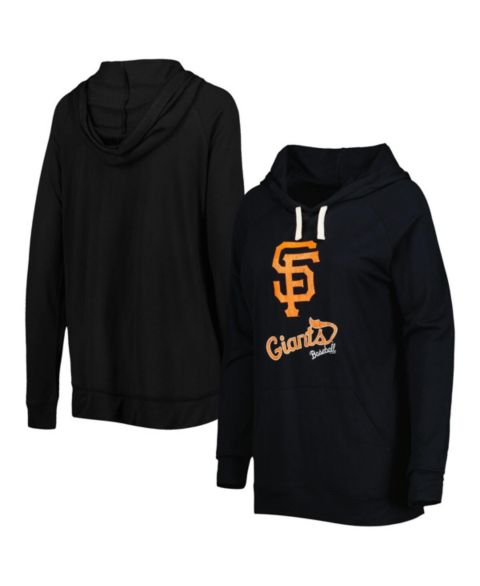 Женское худи Touch Black San Francisco Giants Pre-Game Raglan Pullover