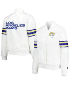 Lids Los Angeles Rams Starter Playoffs Color Block Full-Zip Hoodie -  Royal/Gold