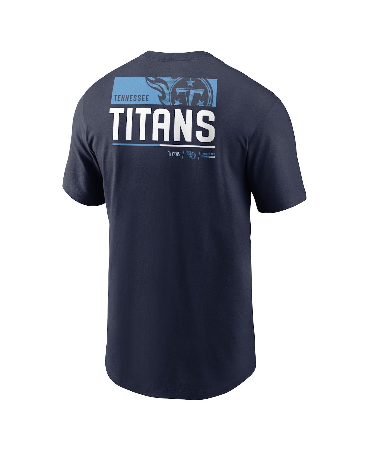 Men's NikeTennessee Titans Team Incline T-shirt - Navy
