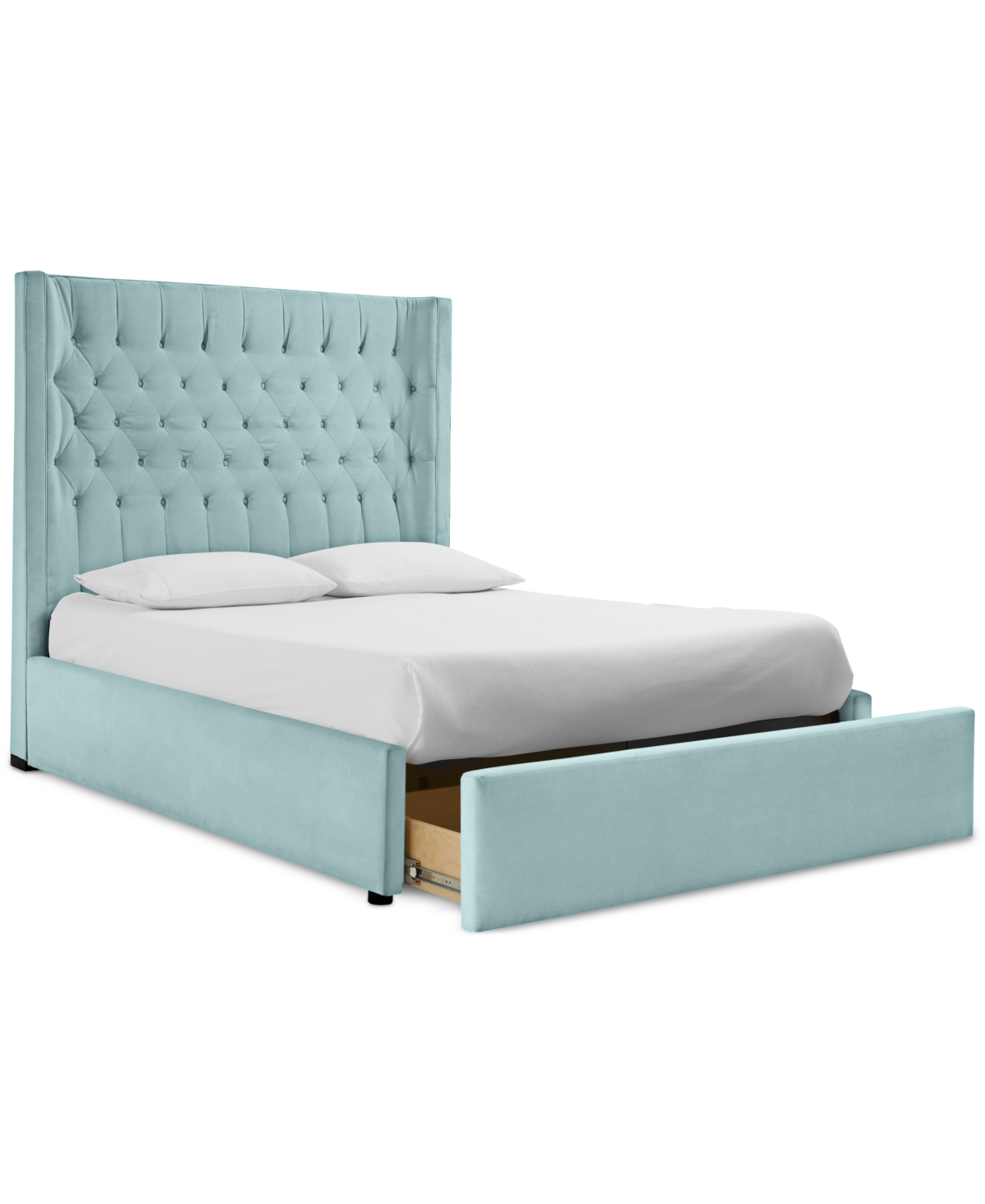 Furniture Cadelyn King Upholstered Storage Bed In Quarny