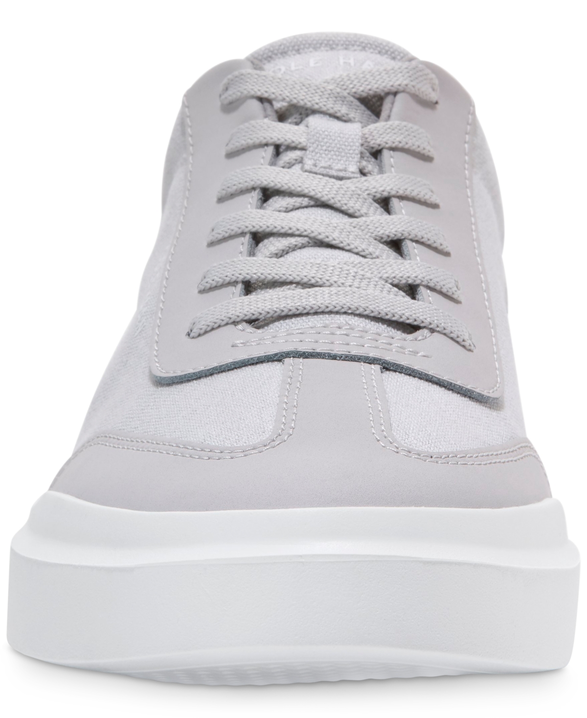 Cole Haan Men's GrandPr Rally Canvas T-Toe Sneaker -optic White