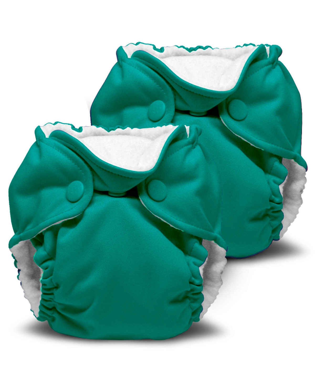 Kanga Care Lil Joey Newborn All In One Aio Cloth Diaper (2pk) In Peacock