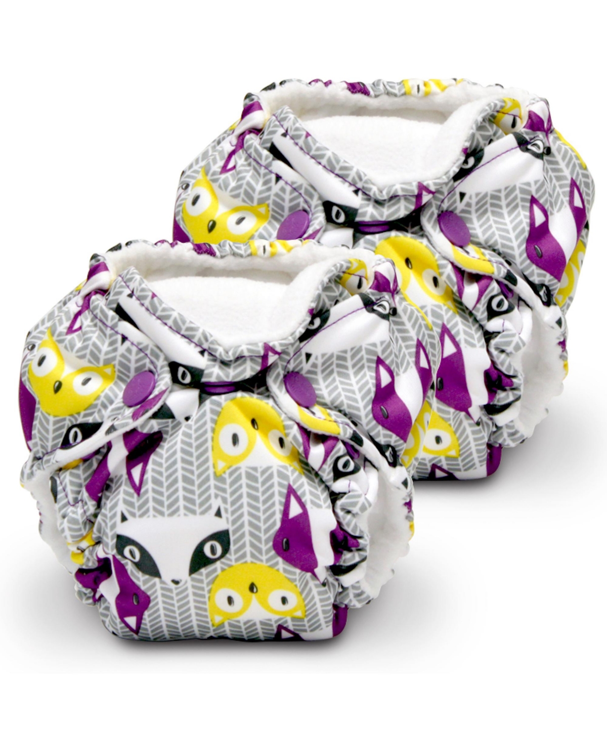 Kanga Care Babies' Lil Joey Newborn All In One Aio Cloth Diaper (2pk) In Bonnie
