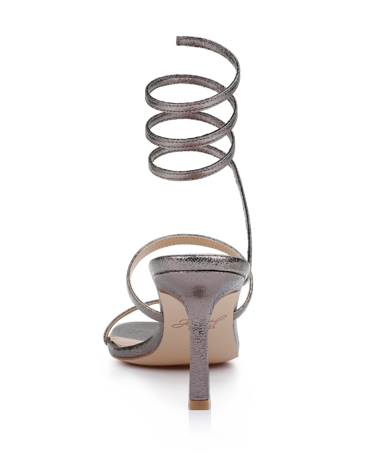 Jewel Badgley Mischka Women's Reina Ankle Wrap Evening Sandals