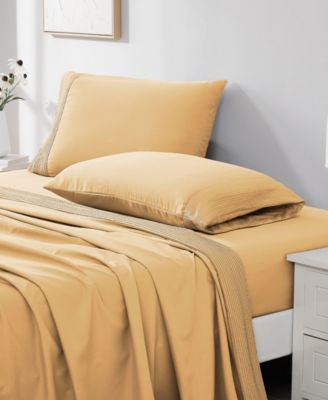 Classy Pleated 21" Extra deep, Pocket Sheet Set, King