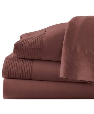 Classy Pleated 21" Extra deep, Pocket Sheet Set, Full