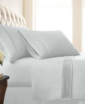 Classy Pleated 21" Extra deep, Pocket Sheet Set, King