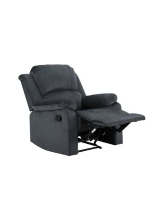 34.75" Steel Dayton Microfiber Manual Recliner