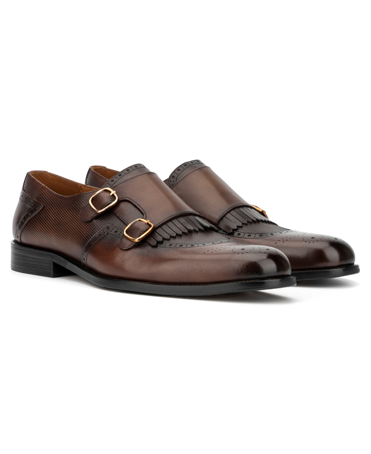 Vintage Foundry Co Men's Bolton Monk Strap Shoes