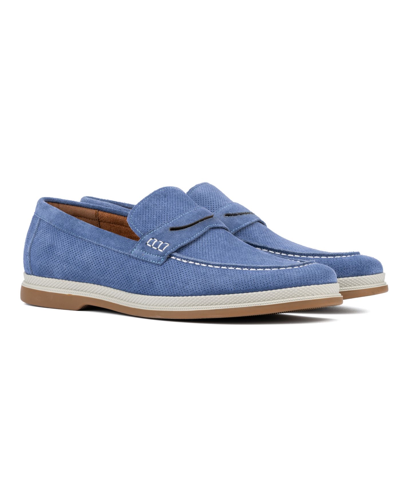 Мужские туфли Vintage Foundry Co Menahan Slip-On, цвет: Синий — фото 8