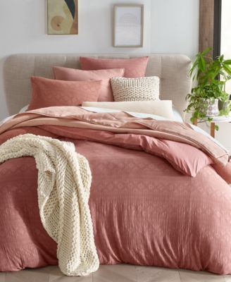 Oake Taos Stripe Duvet Cover Sets Created For Macys Bedding