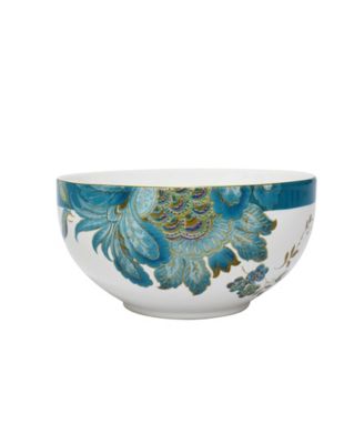 Eliza Teal 16-Pc. Dinnerware Set, Service for 4     