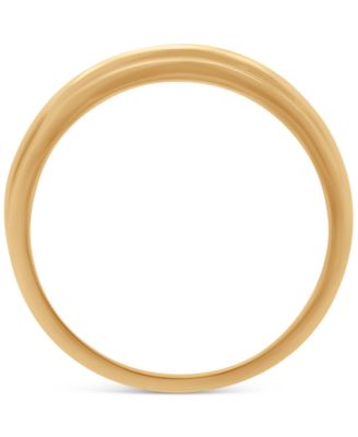 Men's Diamond Wedding Band (1/6 ct. t.w.) in 14k Gold