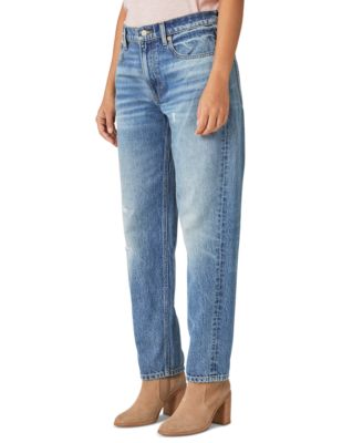 Women's Mid-Rise Relaxed-Leg Boy Jeans