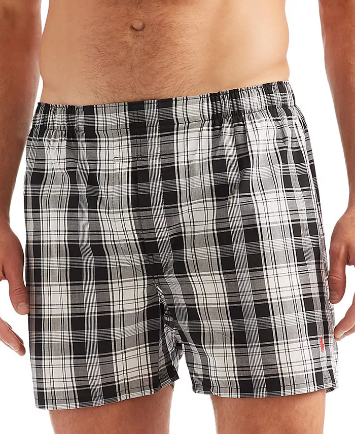 Men's 5-Pack Woven Boxers - thumbnail 7