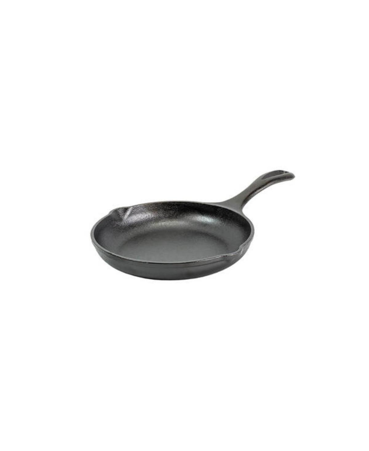 Shop Lodge Cast Iron Chef Collection 8" Chef Style Skillet Cookware In Black