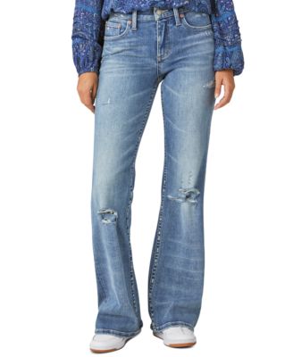 Lucky Brand - Women's Low Rise Flap-Pocket Flared Jeans