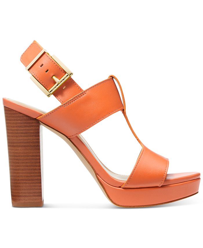 michael kors becker t strap