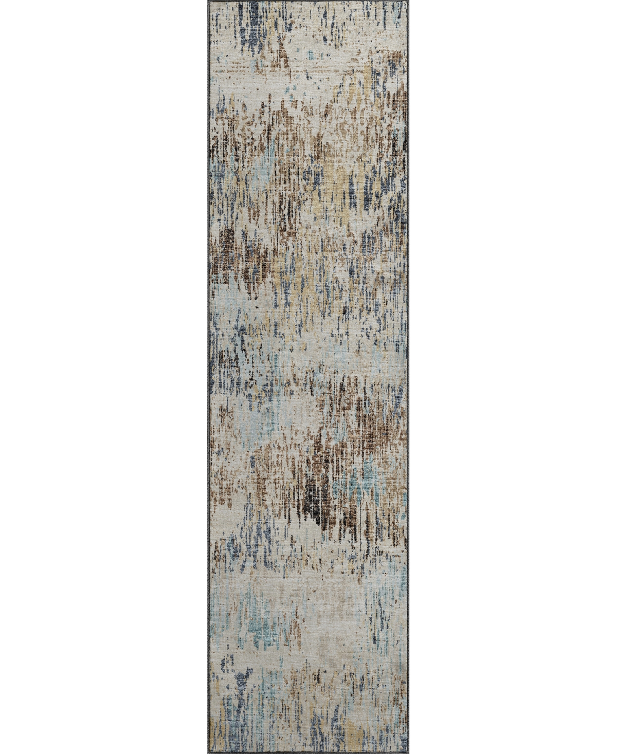 D Style Sandhurst Sdh1 2'3" X 7'6" Runner Area Rug In Driftwood